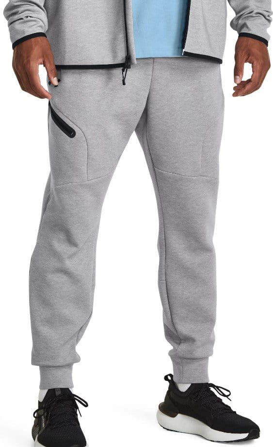 Byxor Under Armour UA Unstoppable Flc Joggers-GRY