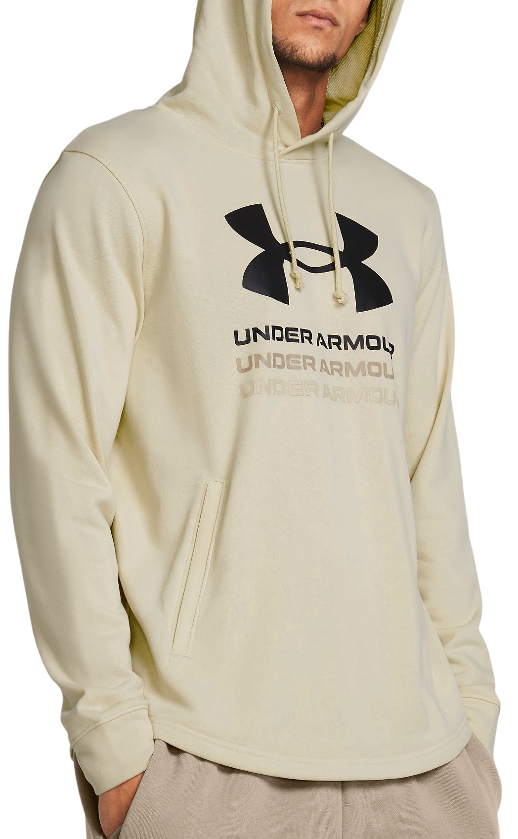 Sweatshirt med huva Under Armour UA Rival Terry Graphic Hood