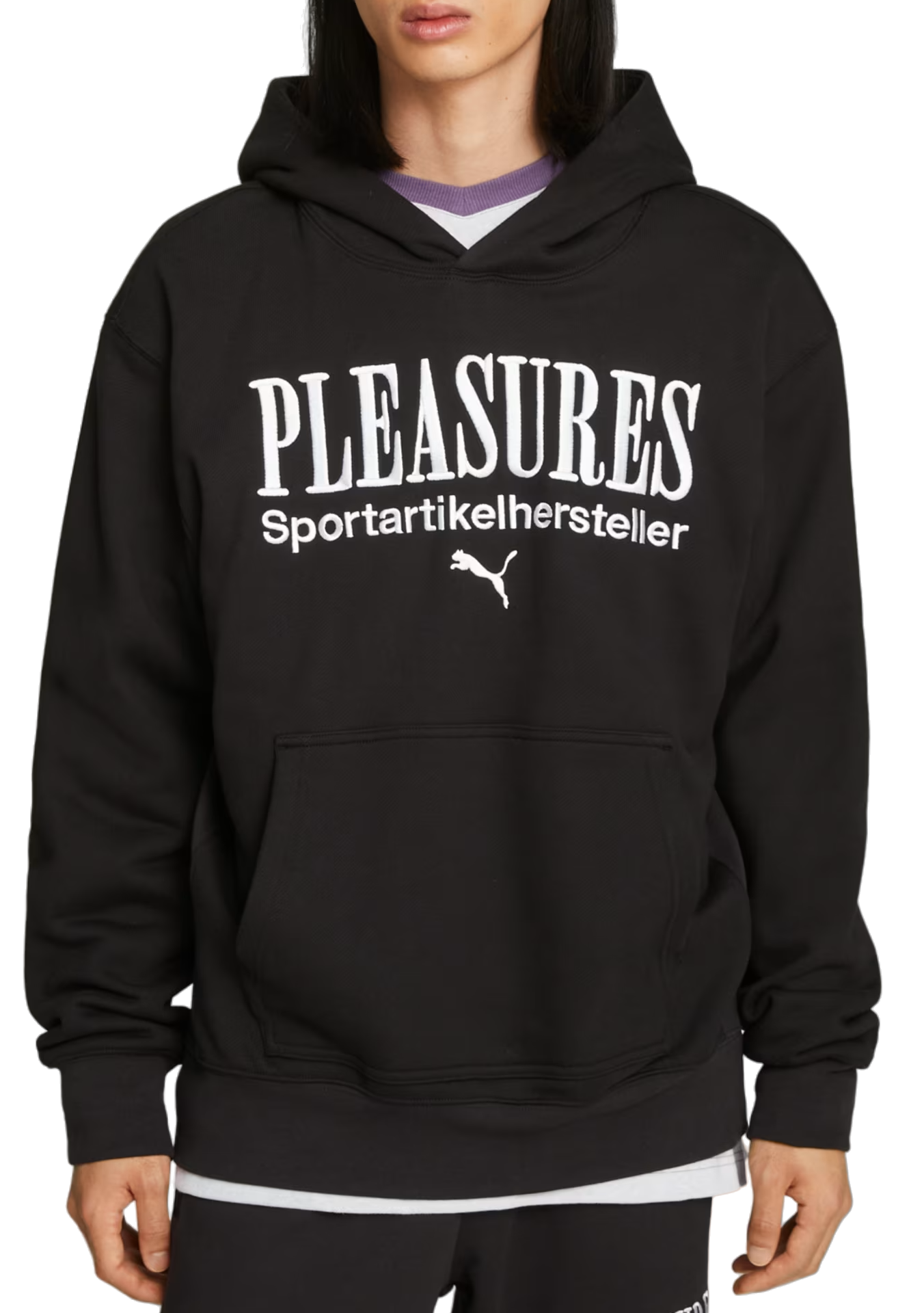 Sweatshirt med huva Puma X Pleasures Graphic