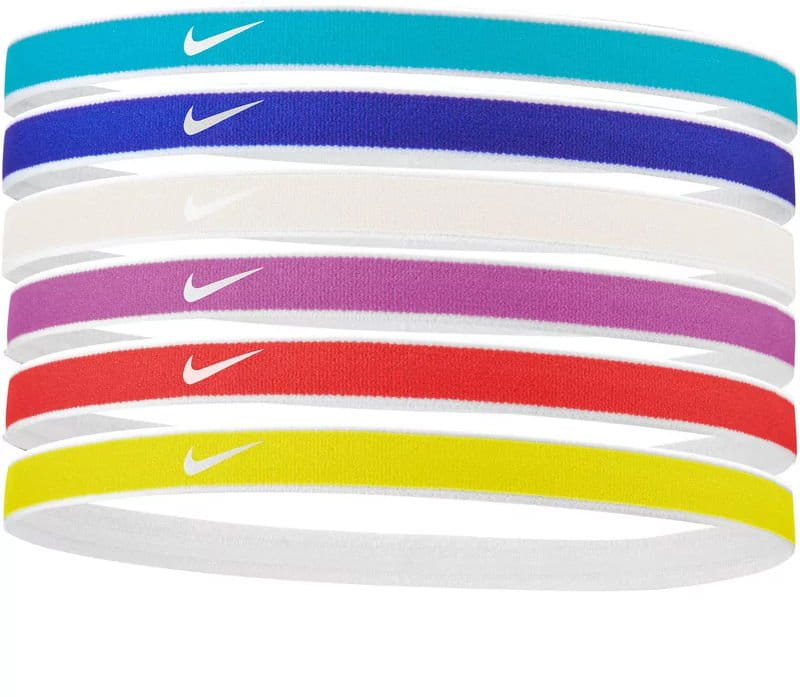 Pannband Nike Swoosh Sport Headbands 6 PK Tipped