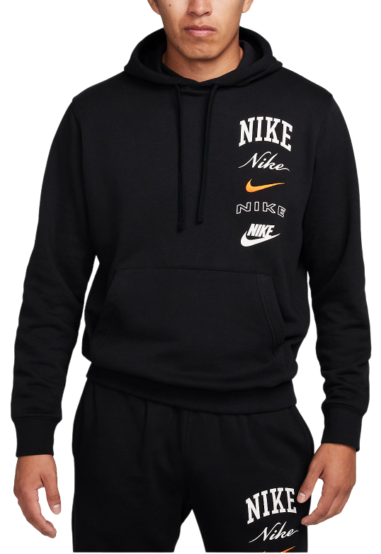 Sweatshirt med huva Nike M NK CLUB BB PO HDY STACK GX
